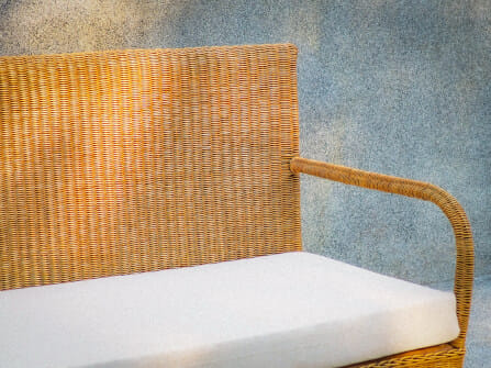 โซฟา 2 ที่นั่ง หวายแท้ PISAMAI รุ่น COUPLE SOFA แนว HOMIE MODERN โซฟานั่งเล่น ขนาด 130*85*96 CM สีธรรมชาติ_1